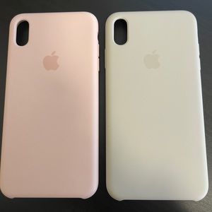 iPhone XS Max Apple Silicone Phone Case